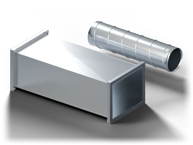 Gaines spéciales inox 304 / 316 — rendu 3D illustratif